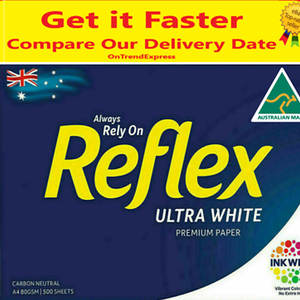 Reflex A4 80gsm Carbon Neutral <b>Copier</b> Paper Ultra White, 500 Sheets Multipurpose Printing Paper for Inkjet & Laser - Product Image 5