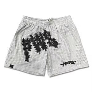 Shorts en maille 100 % coton personnalisés de haute qualité pour l'été – Vente en gros – Unisexe – Très demandés – Séchage rapide – Couleur unie - Product Image 3