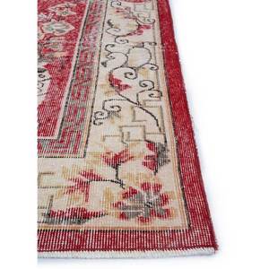 Alfombras de Lana Anudadas a Mano de Gran Tamaño, Diseño de Medallón Rojo y Naranja, para Sala de Estar o Pasillo - Pae-2381 - Product Image 4