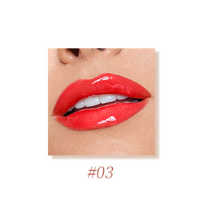 Brillant à lèvres solide hydratant rouge à lèvres non collant à l'huile de noix de coco brillant à lèvres plus dodues - Product Image 6