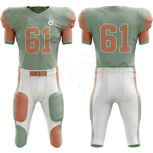 Flexible Fit American Football Uniform Lightweight And Breathable Fabric Perfect For Sports Training And Matches - Product Image 4