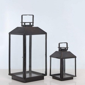 Outdoor or Indoor Home Decoration Handmade Modern Hanging <b>Metal</b> <b>Lantern</b> - Product Image 5