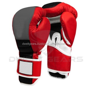 2023 gants de boxe professionnels unisexes en cuir PU de 12oz Logo personnalisé imprimé conception sans marque pour les achats de combat en plein air - Product Image 1