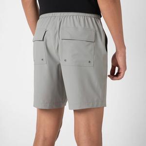Pantalones cortos de tabla para hombre con diseño de sublimación, tela antiarrugas ecológica, forro de malla, bañadores ligeros para surf en la playa - Product Image 6