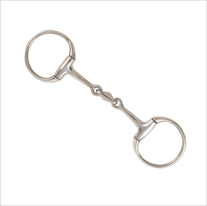 Nouveauté - Mors à anneaux en D pour l'équitation - Accessoires d'équitation professionnels - Mors d'entraînement en acier inoxydable - Product Image 6