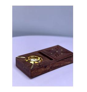 Vendedor perfecto Ceniceros irregulares de madera Personalizados Excelente calidad con atractivo diseño elegante - Product Image 1