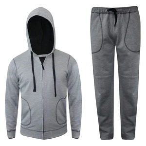 Mayorista de nuevo logotipo personalizado con diseño ajustado chándal cremallera con capucha Jogging hombres Jogger chándal OEM - Product Image 1