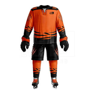 Uniforme de hockey sur glace à manches longues léger 2025 uniforme de hockey sur glace personnalisé professionnel - Product Image 1