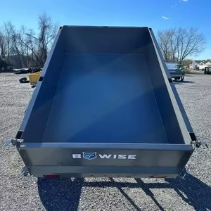 Remorque à benne basculante 5 x 8 avec porte-épandeur 5K, modèle 2024, disponible pour les agriculteurs et les entrepreneurs à la recherche d'une remorque à benne basculante économique et fiable - Product Image 1