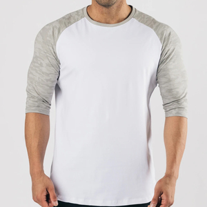 เสื้อยืดผู้ชายระบายอากาศได้ดีเสื้อยืดผู้ชายผ้าคอตตอน100% - Product Image 1