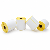 Étiquettes d'expédition 4x6 pour imprimante Zebra, format adhésif thermique direct 100x150mm pour l'impression de codes-barres et d'adresses de colis