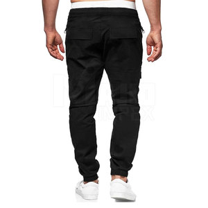 Pantalon cargo de haute qualité pour hommes séchage rapide toile de coton Logo personnalisé pantalon de sport de fitness décontracté avec motif droit - Product Image 2