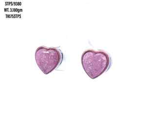 Pendientes de plata de ley 100% para mujer, aretes pequeños, plata esterlina 925 - Product Image 1