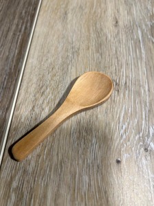 Grande cuillère en bois de manguier, artisanale, finition naturelle, écologique, biodégradable, jetable, pour la cuisine, le service, la maison, le restaurant - Product Image 2