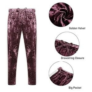 Conjunto Deportivo de 2 Piezas para Hombre y Mujer, Informal, Sólido, Cortavientos, Ecológico, con Sudadera con Capucha y Pantalones de Terciopelo con Cremallera Completa - Product Image 6