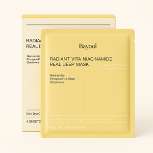Mascarilla Facial de Hidrogel de Cristal con Vitamina C para Blanquear, Piel Radiante, Tratamiento de Manchas Oscuras, Antienvejecimiento e Hidratante - Product Image 3