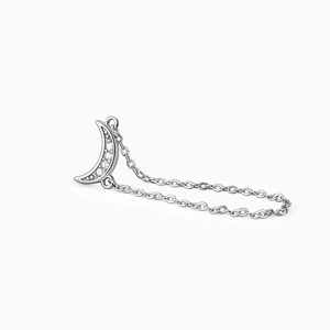 Silver Celestial Watch Charm Bohemian Religious Style <b>Gold</b> Plated Stainless Steel Natural Gemstone Featuring 'Celestial' <b>Letter</b> - Product Image 3