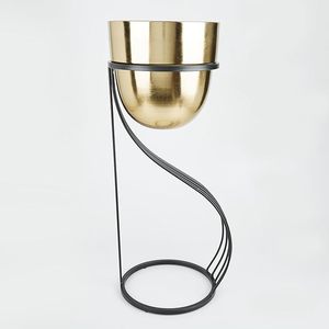 Jardinières en métal martelé Jardinières en métal surdimensionnées pour la décoration de balcon à l'extérieur Prix bon marché par AALIYAN IMPEX - Product Image 2