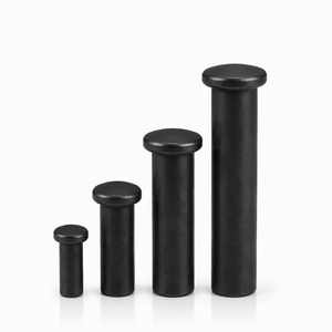 Remache de Acero Oxidado Negro, Cabeza Redonda, Grado 10, Estándar ISO, Diámetro 72mm, Alta Resistencia, Rango de Agarre 1-3 - Product Image 1