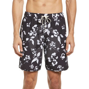 Nouvelle Arrivée Short de Sport et de Plage pour Homme en Coton Respirant à Séchage Rapide, Style Urbain, Taille Élastique, Motif Uni, Logo Personnalisable - Product Image 1