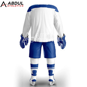 ชุดฮอกกี้น้ำแข็งสำหรับทีมชาย ผลิตจากผ้าทนทานและสวมใส่สบาย - Product Image 3