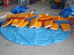 Combinaisons de sumo gonflables en PVC pour enfants et adultes - Utilisation à l'école et à la maison - Product Image 3