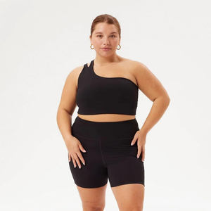 Conjunto de Top Deportivo y Leggings de Yoga para Mujer, Alta Calidad, Soporte Alto, Transpirable, Tirantes Convertibles Delanteros, para Fitness y Running - Product Image 3