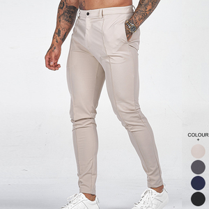 Pantalons de survêtement légers pour hommes de qualité supérieure pantalons décontractés de Fitness à séchage rapide personnalisables pour la course à pied et le jogging - Product Image 6