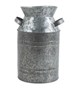 Maceta de metal galvanizado vintage rústico, forma de tamaño personalizado, nueva maceta de flores de diseñador al por mayor, la mejor calidad. - Product Image 1