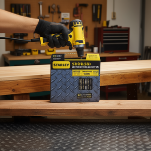 ดอกสว่านโลหะแบบแอคชั่นคู่ป้องกันการลื่นไถลของสแตนลีย์ แพ็คหลายชิ้น - Product Image 3