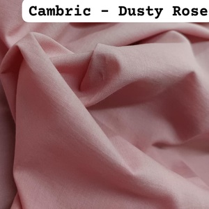 Fabricant de tissus de qualité supérieure super doux personnalisé de l'Inde Collection de tissus Cambric unis en coton 100% de couleur naturelle - Product Image 3