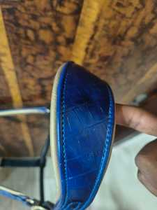 Halter en cuir souple de haute qualité en couleur avec produit de haute qualité pour les propriétaires de chevaux - Product Image 1