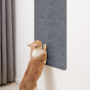 Stiker cakar kucing pemasangan dinding, stiker gosok kucing berperekat antiselip untuk perabotan rumah - Product Image 2