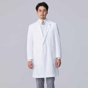 Profesional Unisex Hospital Enfermería Laboratorio Batas Uniformes médicos Tela tejida para hombres y mujeres - Product Image 1
