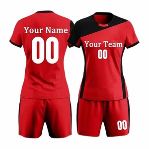Services OEM Chemises à col rond avec short Nouveau design Uniformes de maillot de volley-ball pour hommes adultes 2025 - Product Image 2