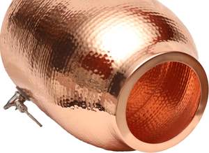 Instant Traders Metal <b>Drinkware</b> 100% Pure Copper Eco-Friendly American Style Water Dispenser Lid 3.5 Gallon XL Capacity Hand - Product Image 4