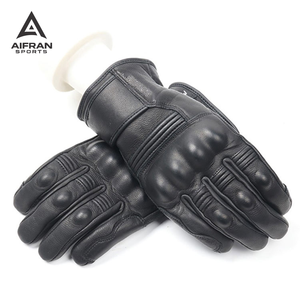 Gants de moto personnalisés AIFRAN, course, cuir, protection des jointures en fibre de carbone, gants de moto professionnels - Product Image 5