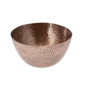 Recién llegado, cuenco de Spa de Metal de cobre portátil minimalista moderno, lavabo de pedicura para remojo de pies, disponible a granel para decoración de Spa - Product Image 1