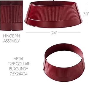 Collier d'arbre de Noël en métal personnalisé, simple et moderne, pour arbre de Noël artificiel, décoration de maison et de vacances - Product Image 6