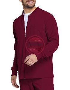 Veste de gommage à manches longues avec logo personnalisé de haute qualité pour femmes et hommes - Product Image 3