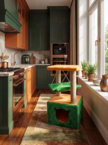 ต้นไม้แมวคุณภาพสูง Amistar CatJoy Fortress สำหรับแมวทุกขนาด - Product Image 3