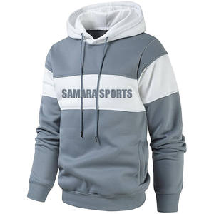 Logo personnalisé OEM No String Streetwear Sweats à capuche épais surdimensionnés Poids lourd Vente en gros Pull à capuche pour hommes Sweat à capuche - Product Image 2