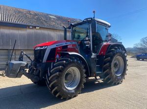 Tracteur agricole MF 290 4x4 d'occasion Massey Ferguson 290, moteur 60 CV, pompe, moteur polyvalent, expédition USA - Product Image 2