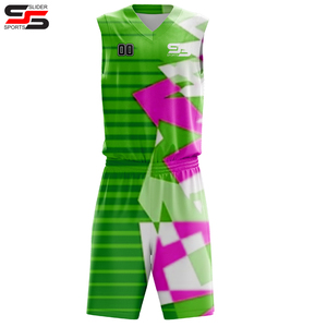 Ensembles de maillots de basket-ball réversibles bon marché, qualité supérieure, sublimation, légers, ensemble de maillots d'entraînement pour jeunes - Product Image 4