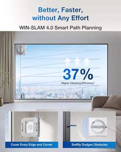 Meilleur robot nettoyeur de vitres carré rechargeable Ecovacs Ddual Spray Winbot W2 Pro Limpia Vidrios Fensterputzroboter Arrivée - Product Image 5