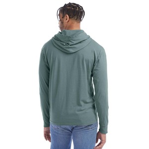 Sweat-shirt à capuche surdimensionné en coton et poly avec impression numérique pour hommes et femmes - Product Image 6
