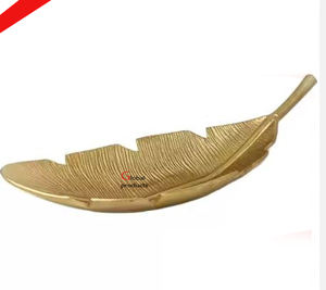 Plato de servicio de aluminio y metal con acabado plateado más vendido para restaurante y bar de hotel - Product Image 3