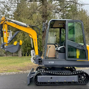 ENVÍO GRATUITO Miniexcavadora Hidráulica AGT MY50R de 27 HP con Cuchilla de Retroexcavación de 51 Pulgadas y Cucharón de Excavación de 16 Pulgadas con Dientes, Control Piloto, Aprobada por la EPA y la CE - Product Image 1