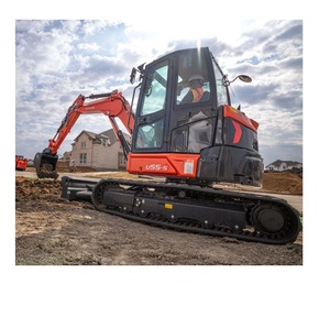 รถขุด U55-5 Kubota ขนาดกะทัดรัดและเชื่อถือได้เหมาะสำหรับการก่อสร้างหรือภูมิทัศน์พื้นที่แคบ - Product Image 5