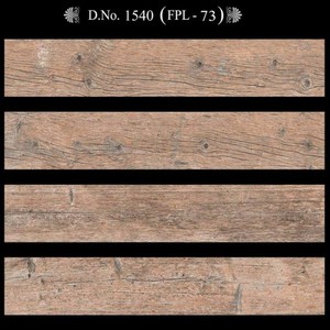 Baldosas de Porcelana con Aspecto de Madera de 1538 en 150x900 mm, Superficie Mate con Impresión Digital con Aspecto de Madera Real de Novac Ceramic - Product Image 3
